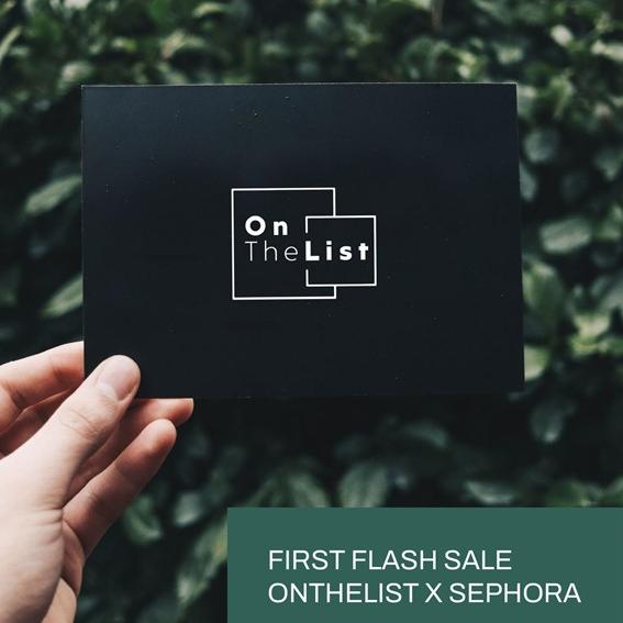 Asia’s first members-only flash sale concept OnTheList launches in Korea, collaborating with Sephora